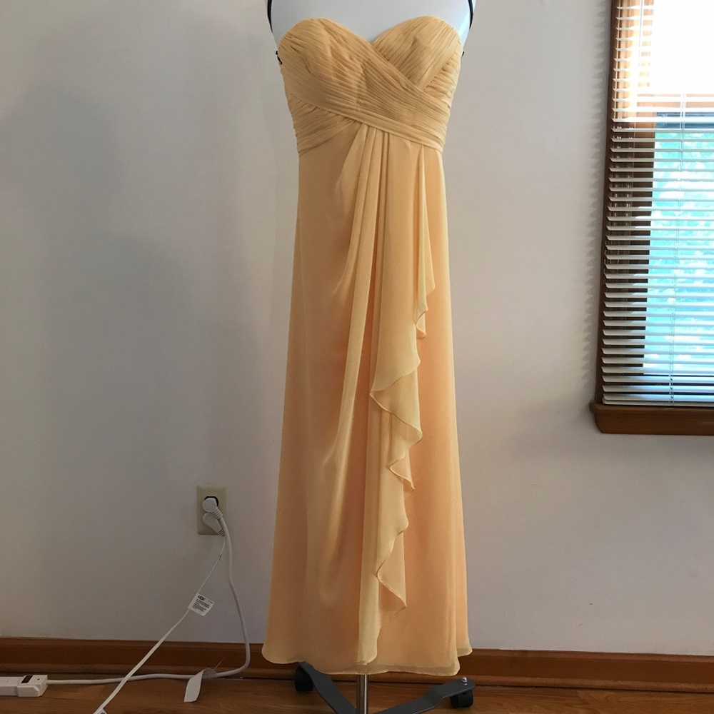 Jordan Strapless Ruffle Dress